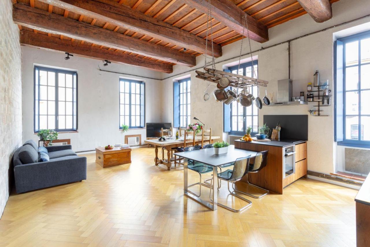 Sunny Stylish Spacious Loft In Old-Port Marseille Exterior photo